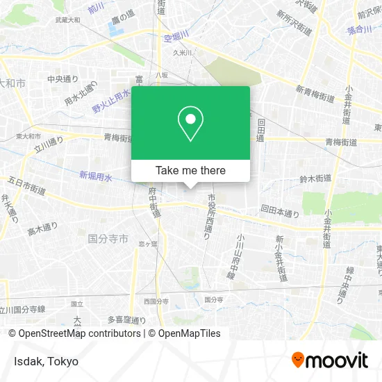 Isdak map