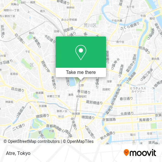 Atre map