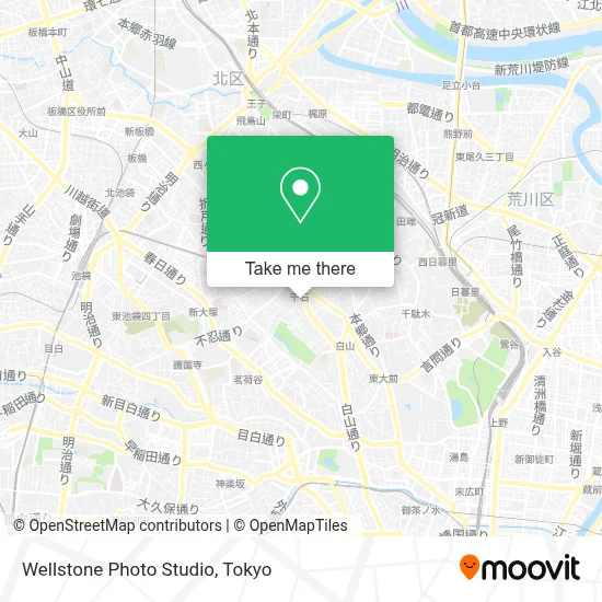 Wellstone Photo Studio map