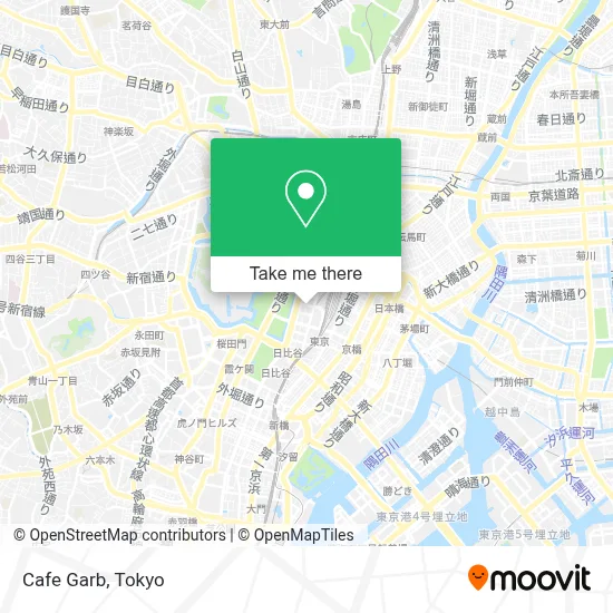 Cafe Garb map