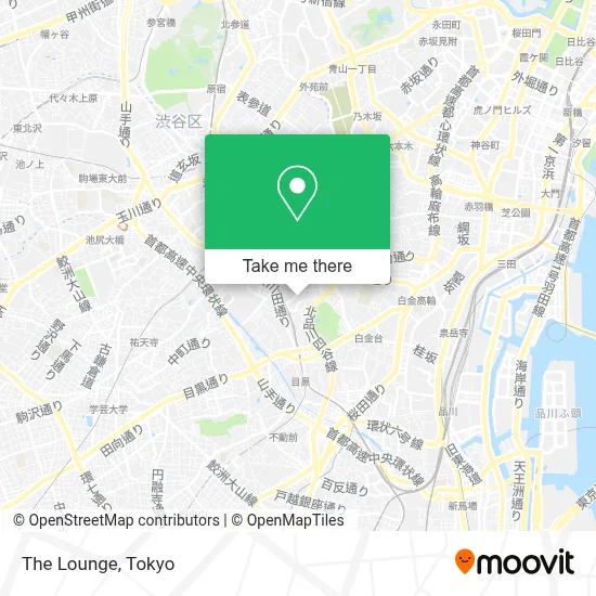 The Lounge map