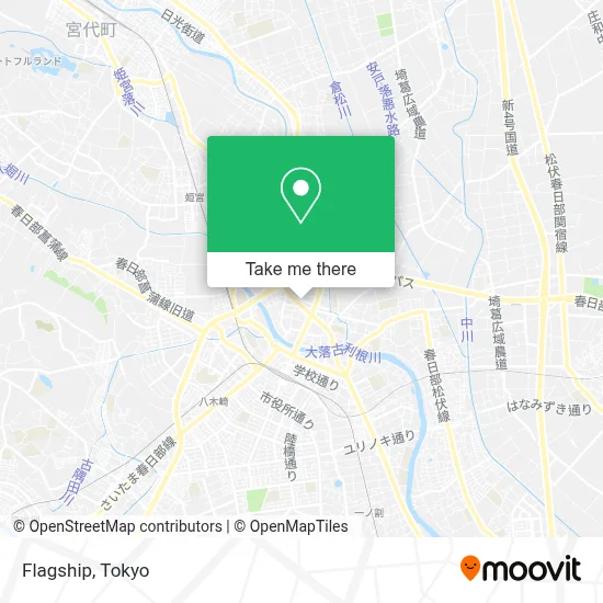 Flagship map