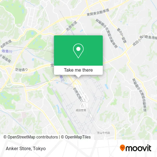 Anker Store map