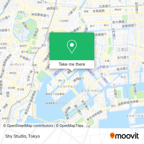 Shy Studio map