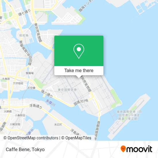 Caffe Bene map