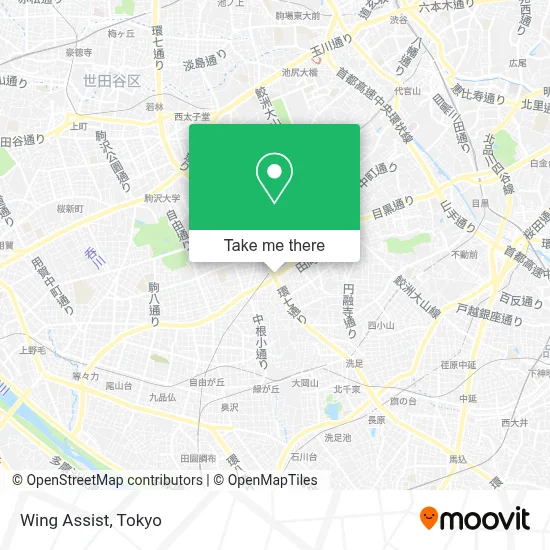 Wing Assist map