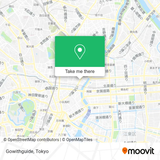 Gowithguide map