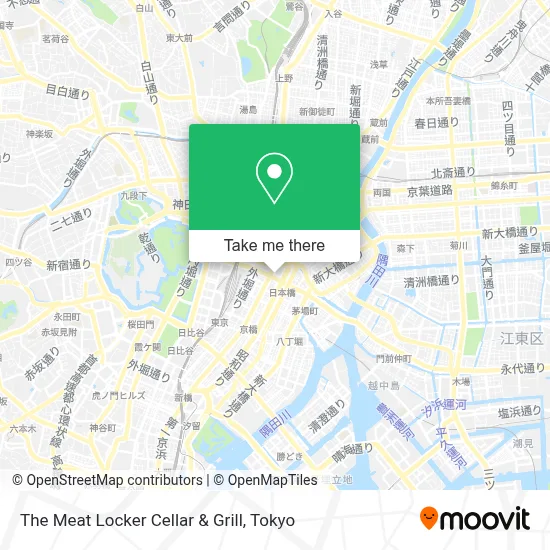 The Meat Locker Cellar & Grill map