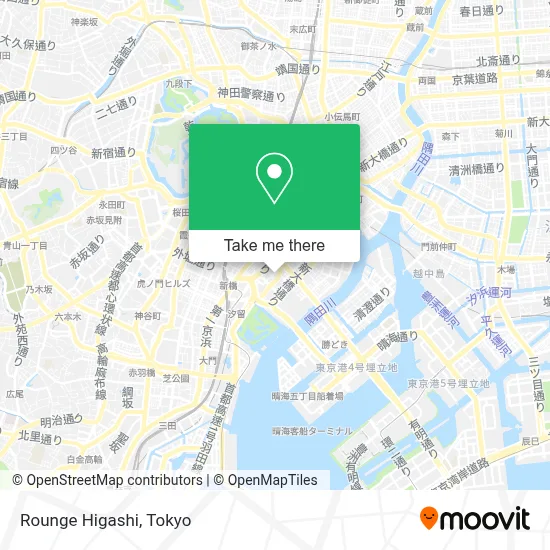 Rounge Higashi map
