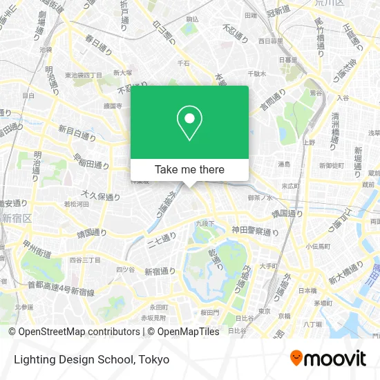 Lighting Design School map