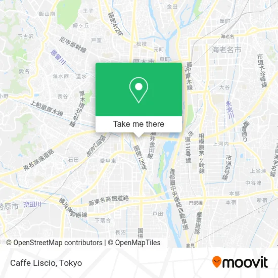 Caffe Liscio map