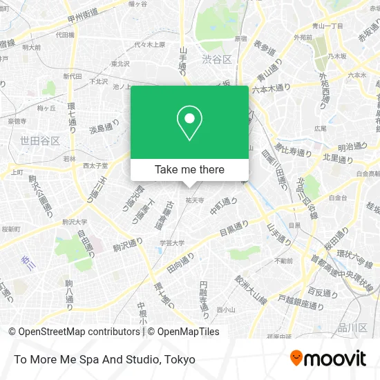 To More Me Spa And Studio map