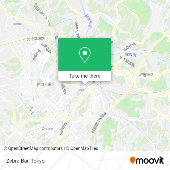 Zebra Bar map