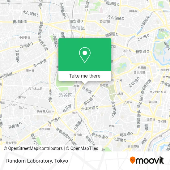 Random Laboratory map
