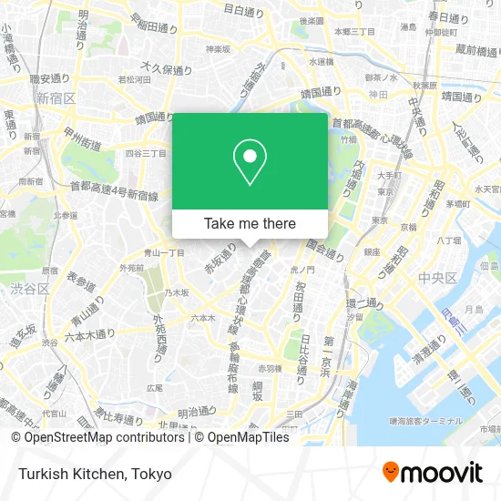 Turkish Kitchen map