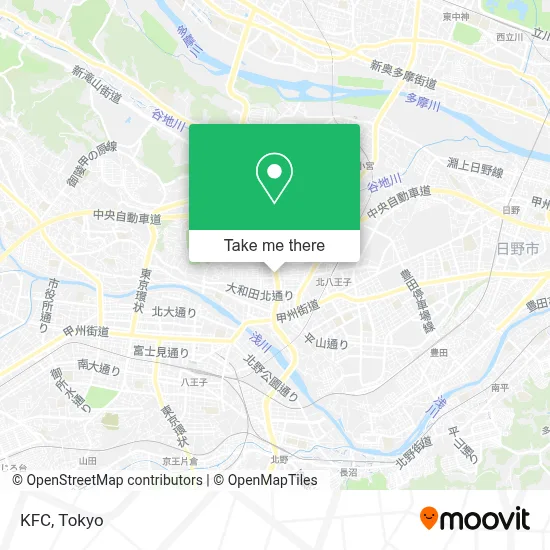 KFC map