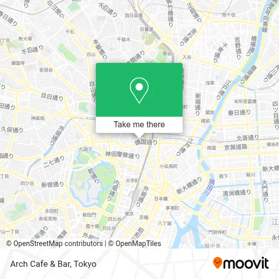 Arch Cafe & Bar map