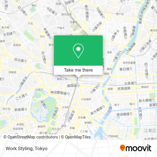Work Styling map