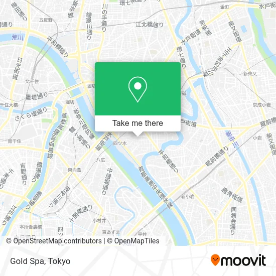 Gold Spa map