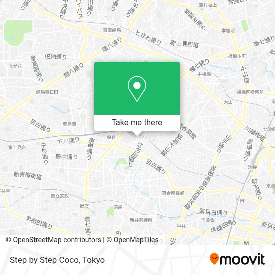 Step by Step Coco map