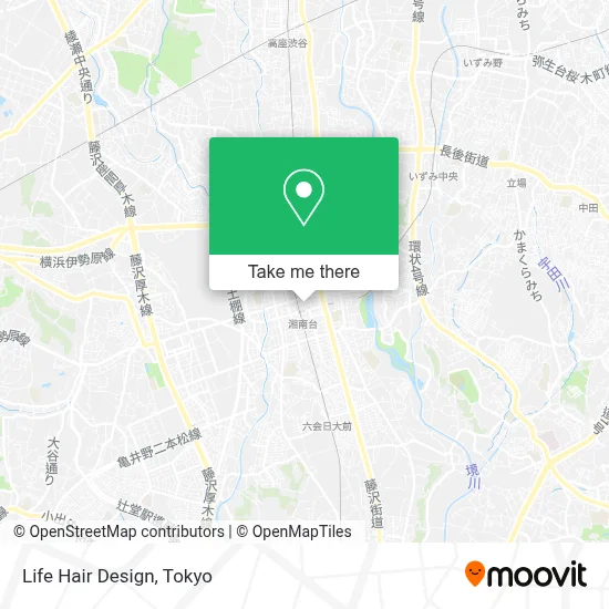 Life Hair Design map