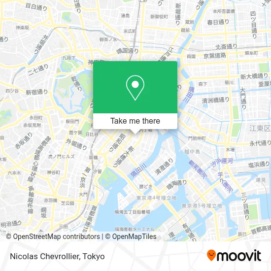 Nicolas Chevrollier map