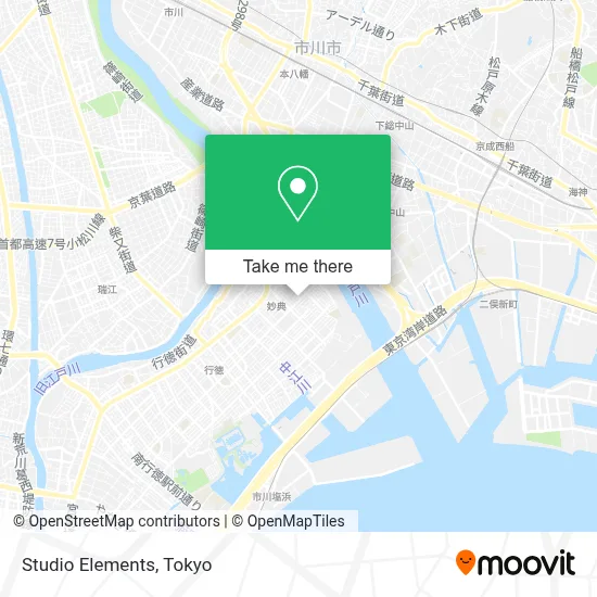 Studio Elements map