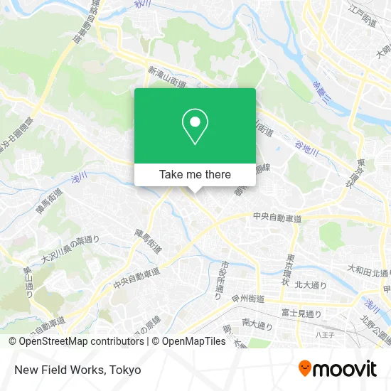 New Field Works map