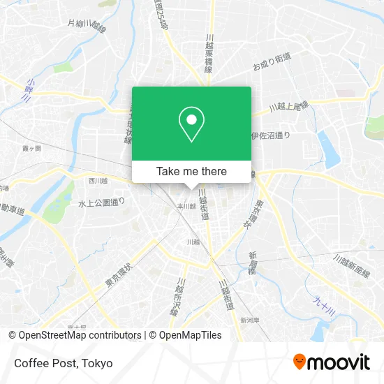 Coffee Post map
