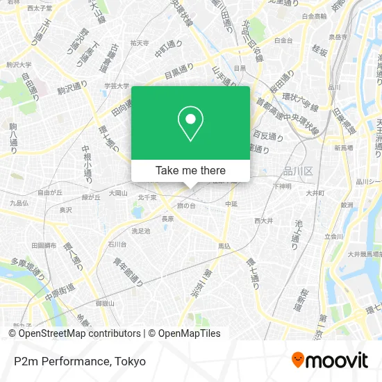 P2m Performance map