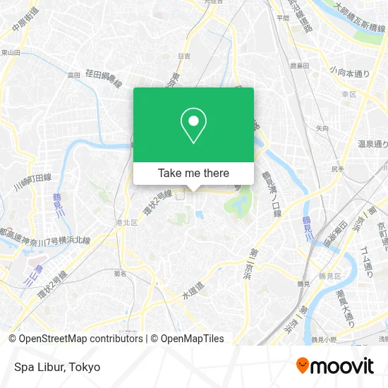 Spa Libur map