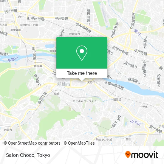 Salon Choco map