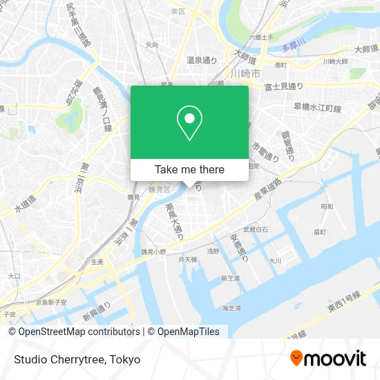 Studio Cherrytree map