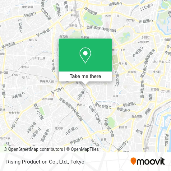 Rising Production Co., Ltd. map