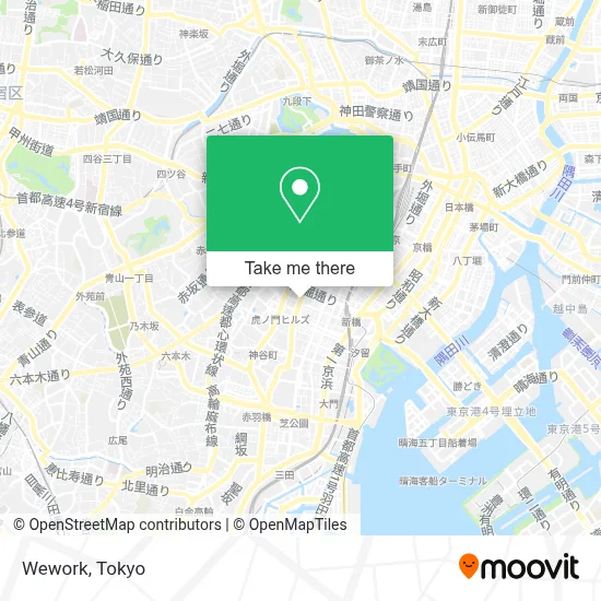 Wework map