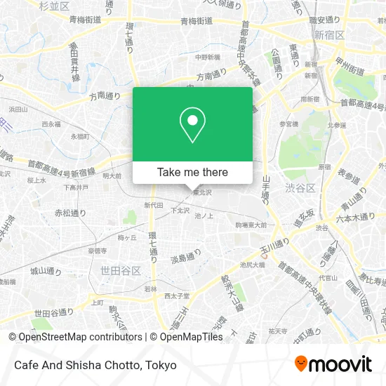 Cafe And Shisha Chotto map