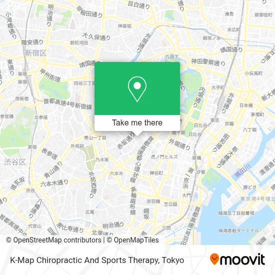 K-Map Chiropractic And Sports Therapy map
