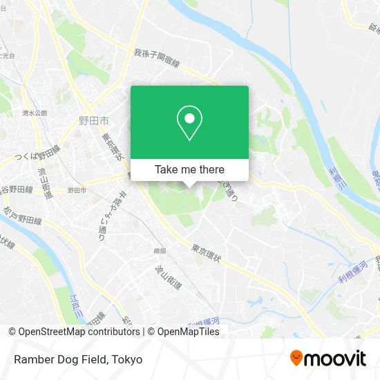 Ramber Dog Field map