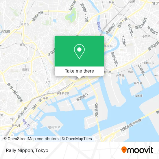 Rally Nippon map