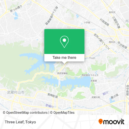 Three Leaf map
