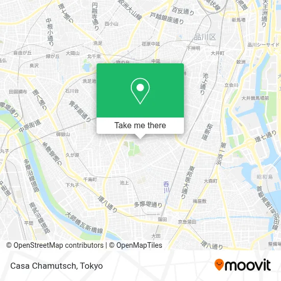Casa Chamutsch map