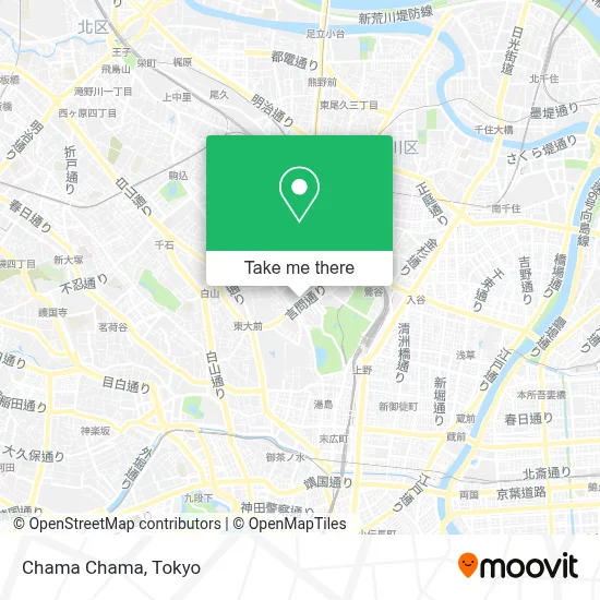 Chama Chama map