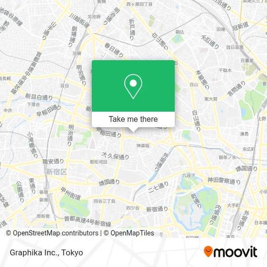 Graphika Inc. map
