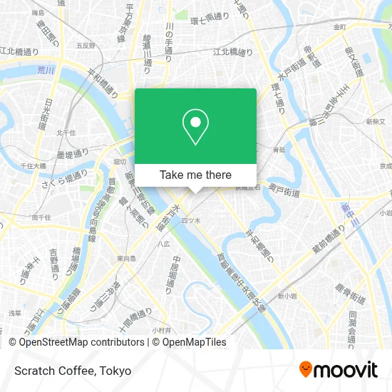 Scratch Coffee map
