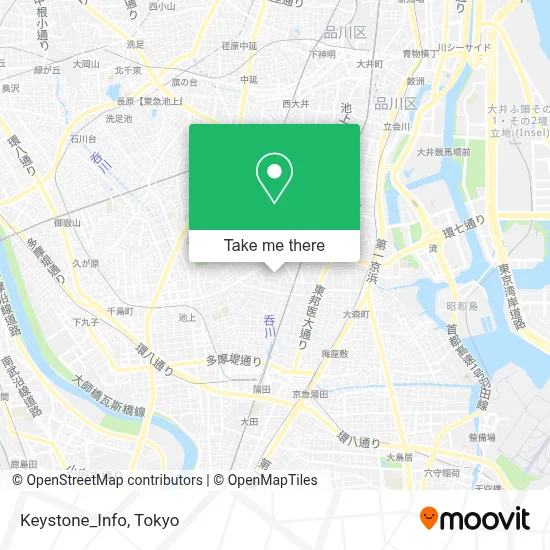 Keystone_Info map