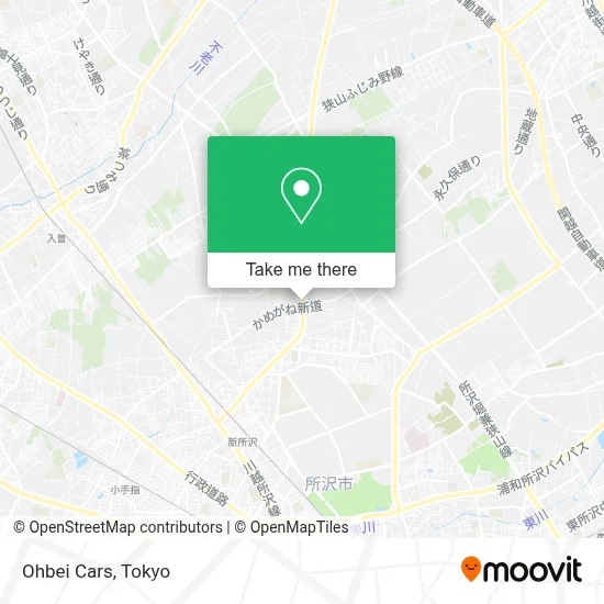 Ohbei Cars map