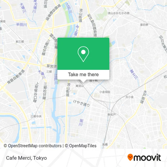 Cafe Merci map