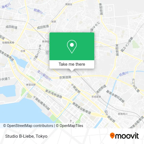 Studio B-Liebe map