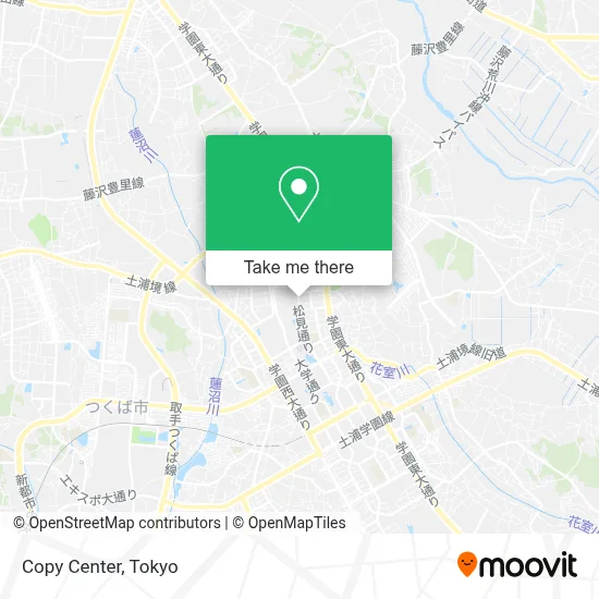 Copy Center map