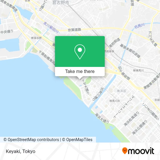 Keyaki map